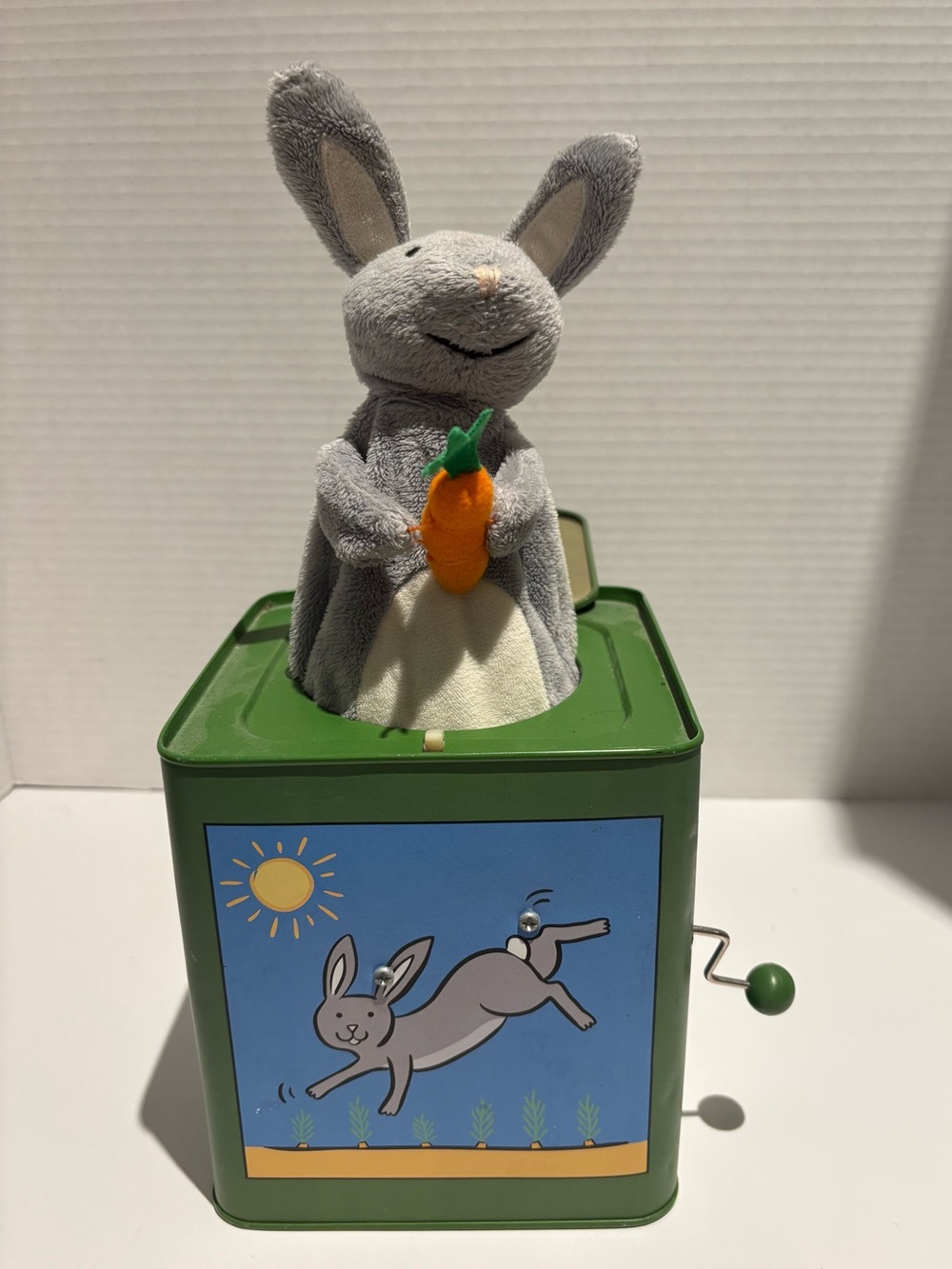 Rare Jack Rabbit Creations Bunny Jack in The Box Vintage Peter Cottontail Works